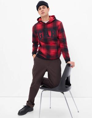 Gap Arch Logo Hoodie red