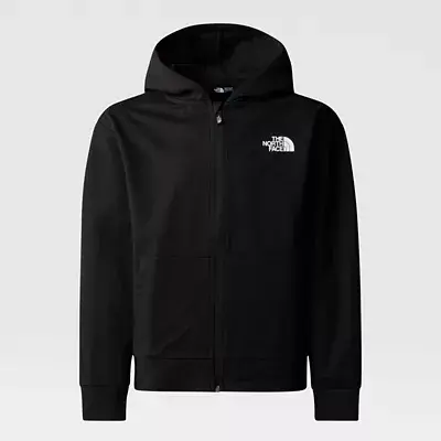 The North Face Girls&#39; Full-Zip Oversized Light Hoodie. 1