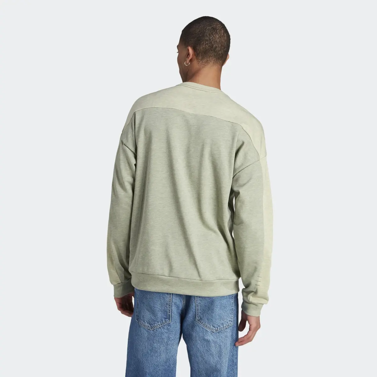 Adidas Mélange Crew Sweatshirt. 3