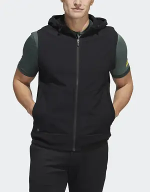 Adidas Statement Full-Zip Hooded Golf Vest