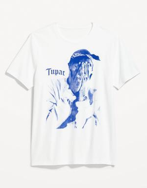 Tupac™ Gender-Neutral T-Shirt for Adults white