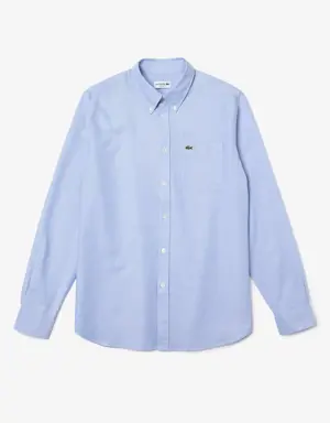 Regular Fit Herren-Hemd aus Oxford-Baumwolle