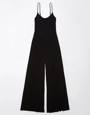 Soft and Sexy Wide-Leg Jumpsuit