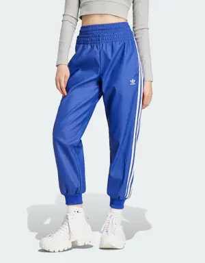 Faux Leather SST Track Pants