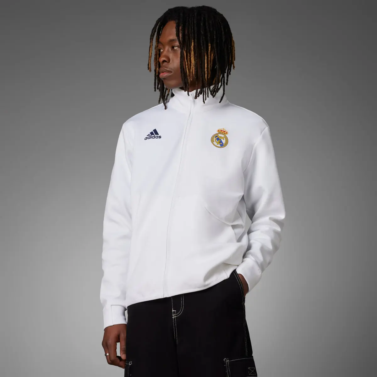 Adidas Real Madrid Anthem Jacket. 1