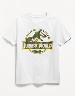 Jurassic World™ Gender-Neutral Graphic T-Shirt for Kids gray