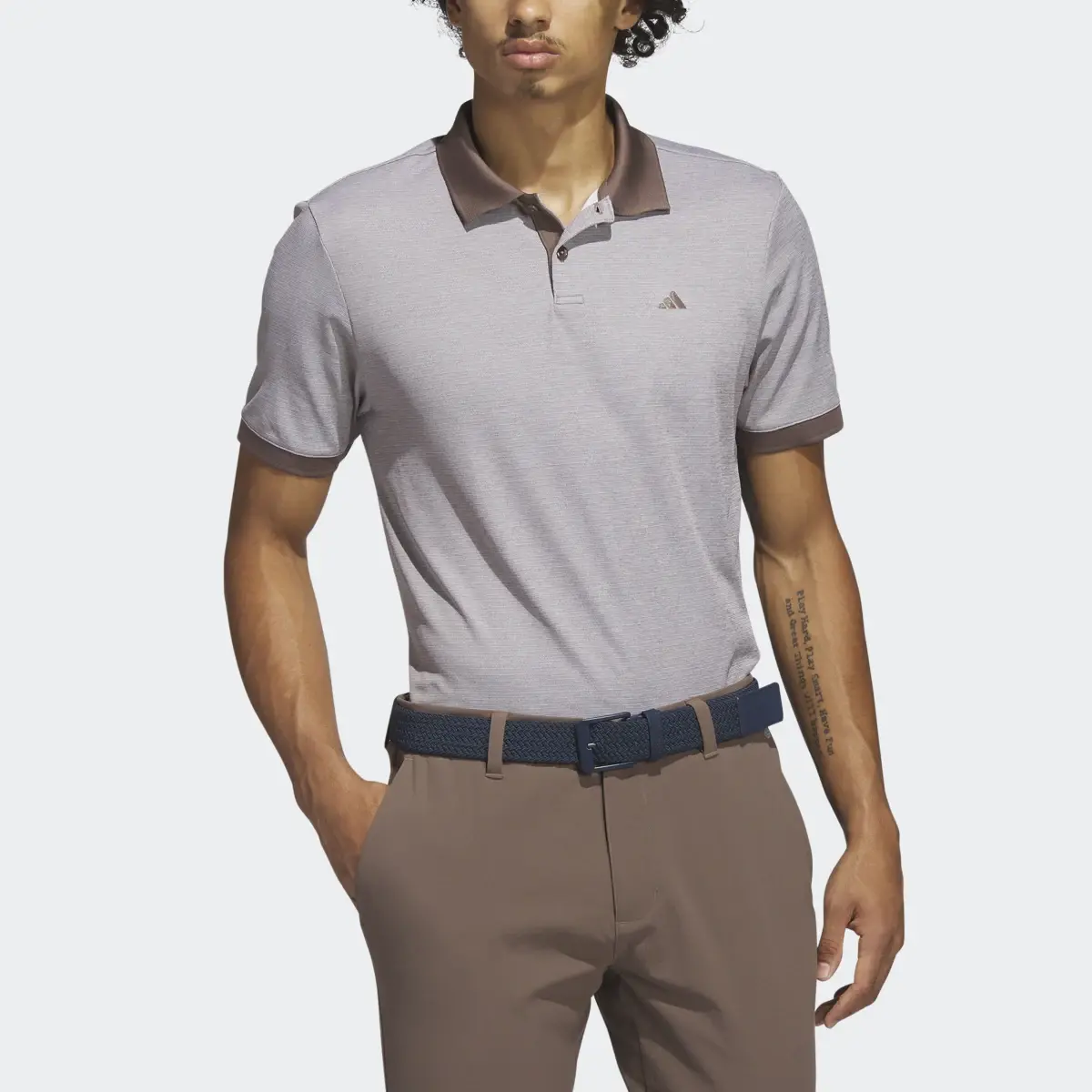 Adidas Ultimate365 No-Show Golf Poloshirt. 1