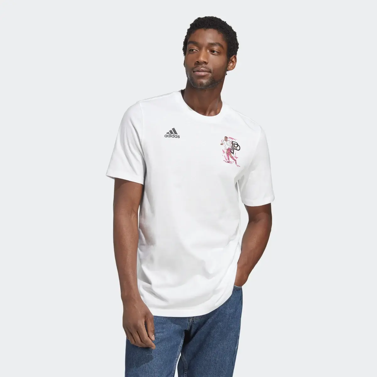 Adidas Playera Estampada Pogba Icon. 2