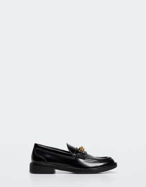 Chain loafers