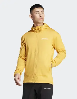 Adidas TERREX XPERIOR LIGHT FLEECE HOODED JACKET. 2 Adidas TERREX XPERIOR LIGHT FLEECE HOODED JACKET. 2