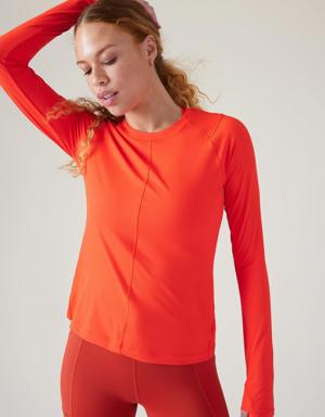 Athleta Sunchaser UPF Top orange