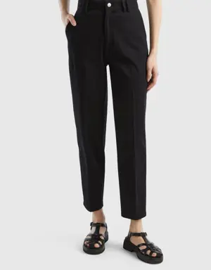 chino trousers in cotton and modal®