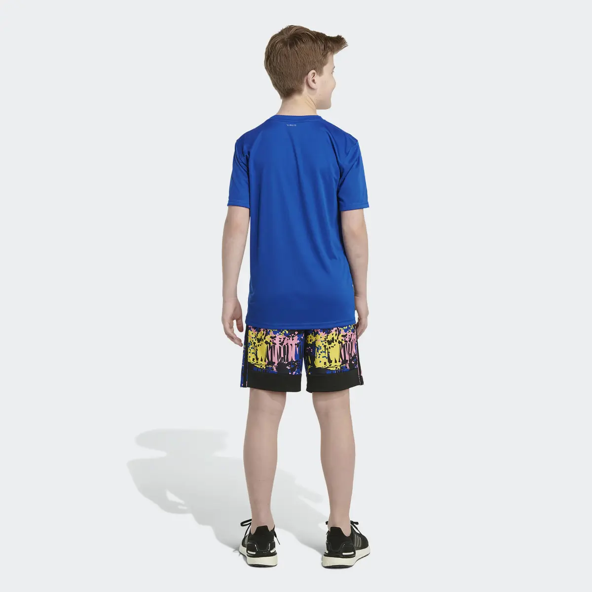 Adidas Back to Nature Allover Print Shorts. 2