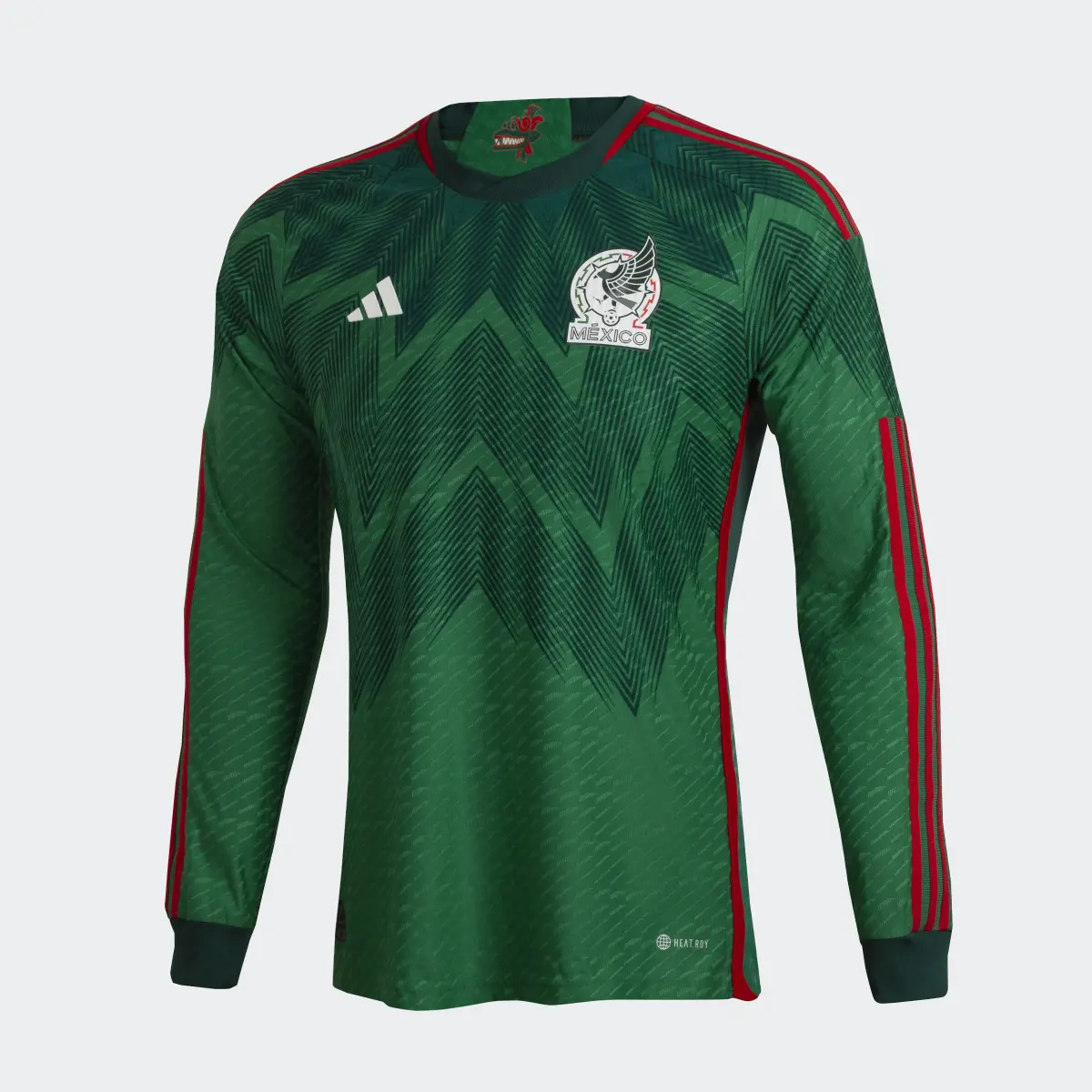 Adidas Jersey Manga Larga Local Authentic Selección Nacional de México. 1