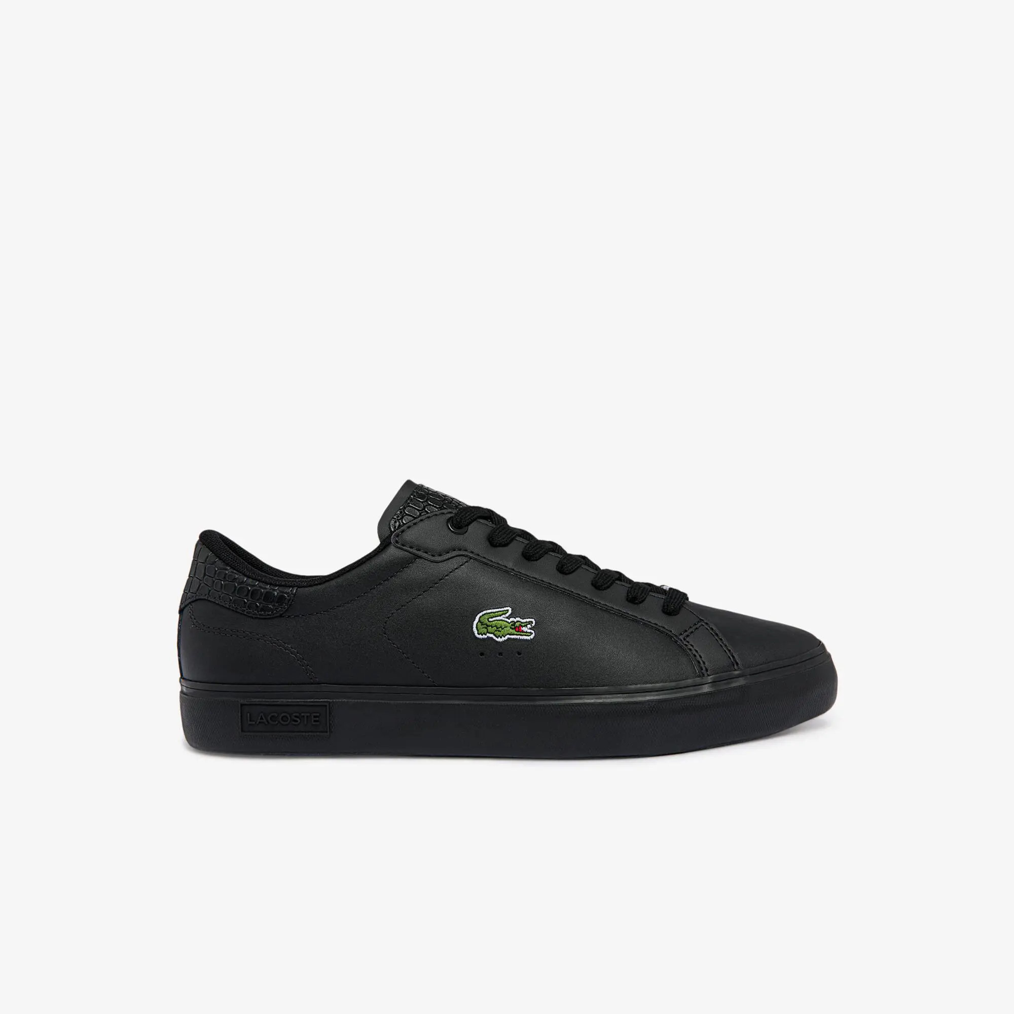 Lacoste Men's Powercourt Burnished Leather Sneakers. 1