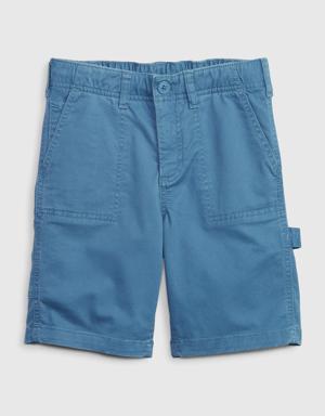 Kids Utility Shorts blue