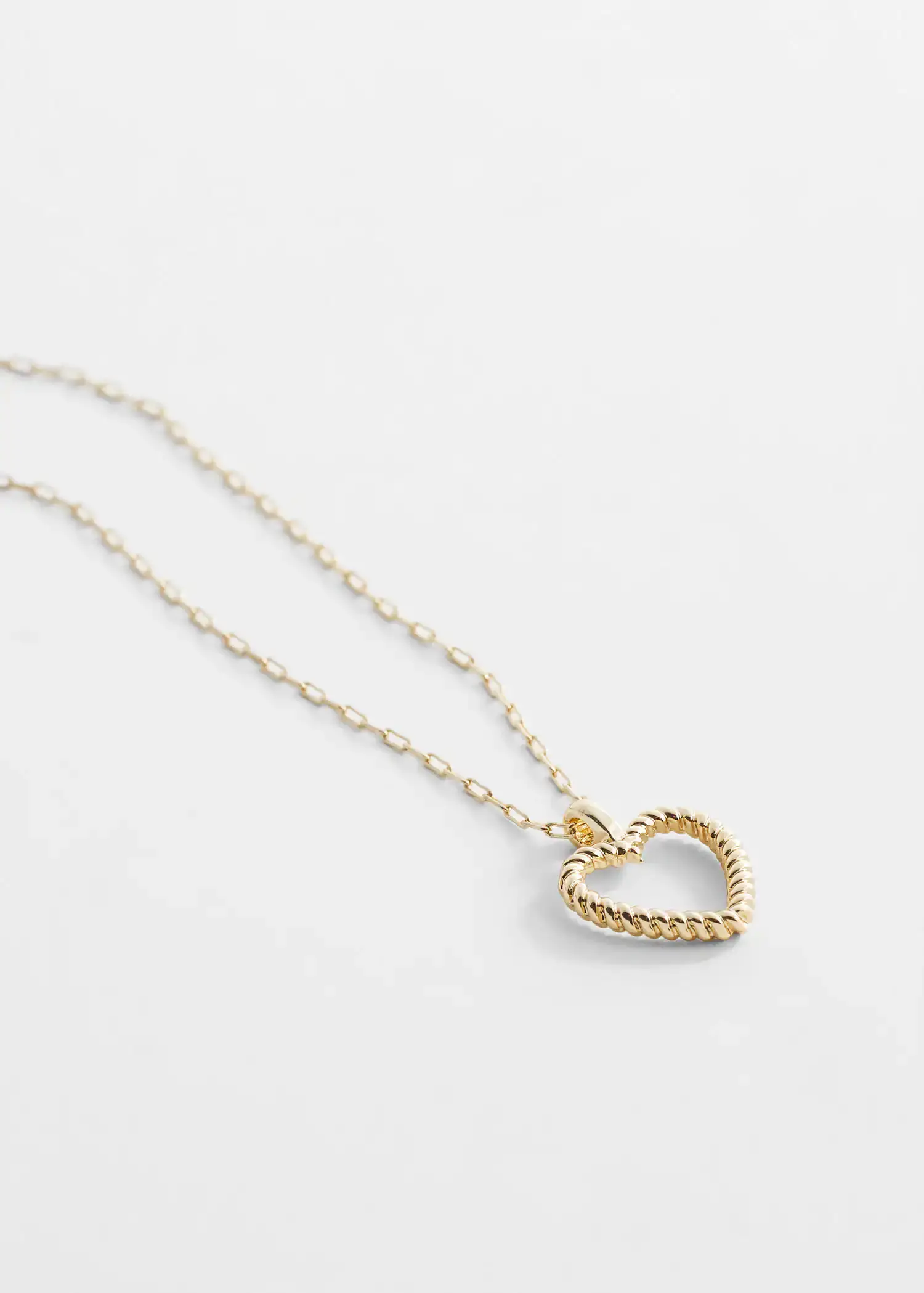 Mango Heart pendant necklace. 1