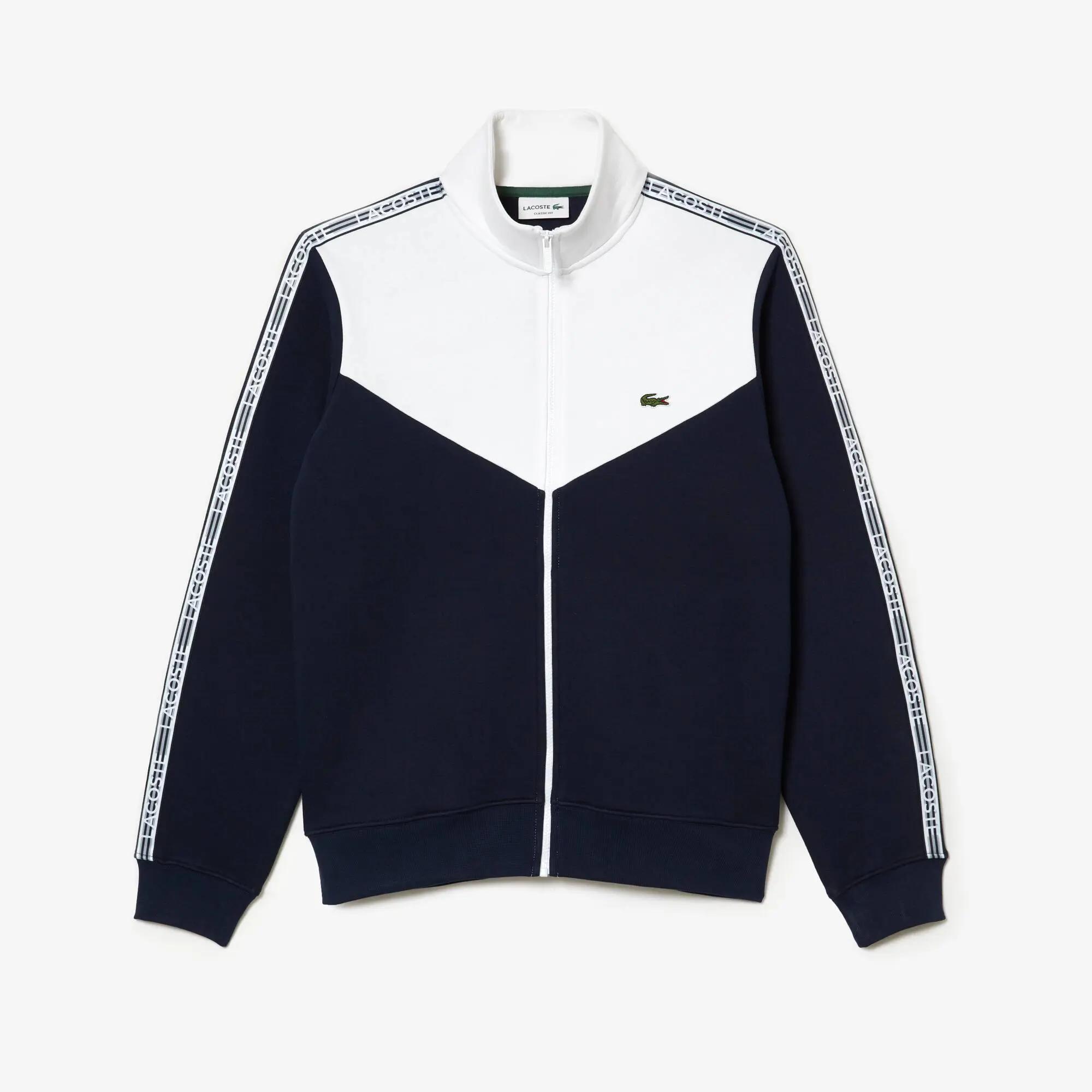 Lacoste Sudadera Jogger de hombre Lacoste classic fit color block con cremallera. 2 Lacoste Sudadera Jogger de hombre Lacoste classic fit color block con cremallera. 2