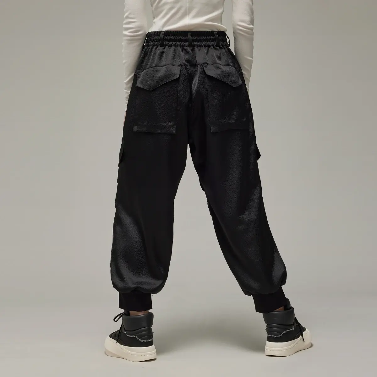 Adidas Y-3 Tech Seersucker Cargo Pants. 3