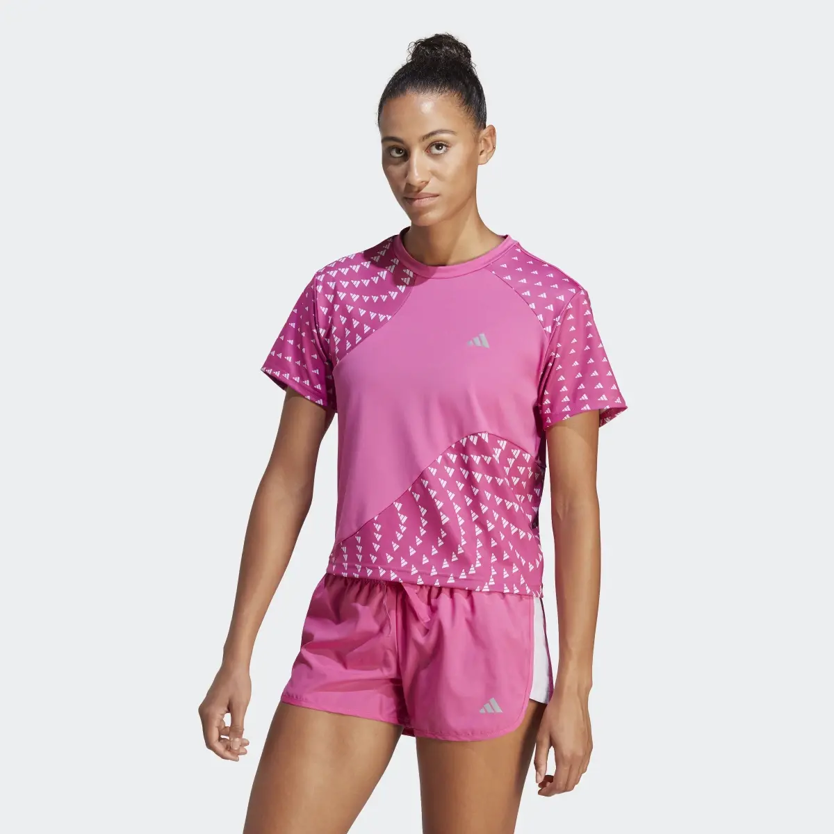 Adidas Playera Run It Brand Love. 2