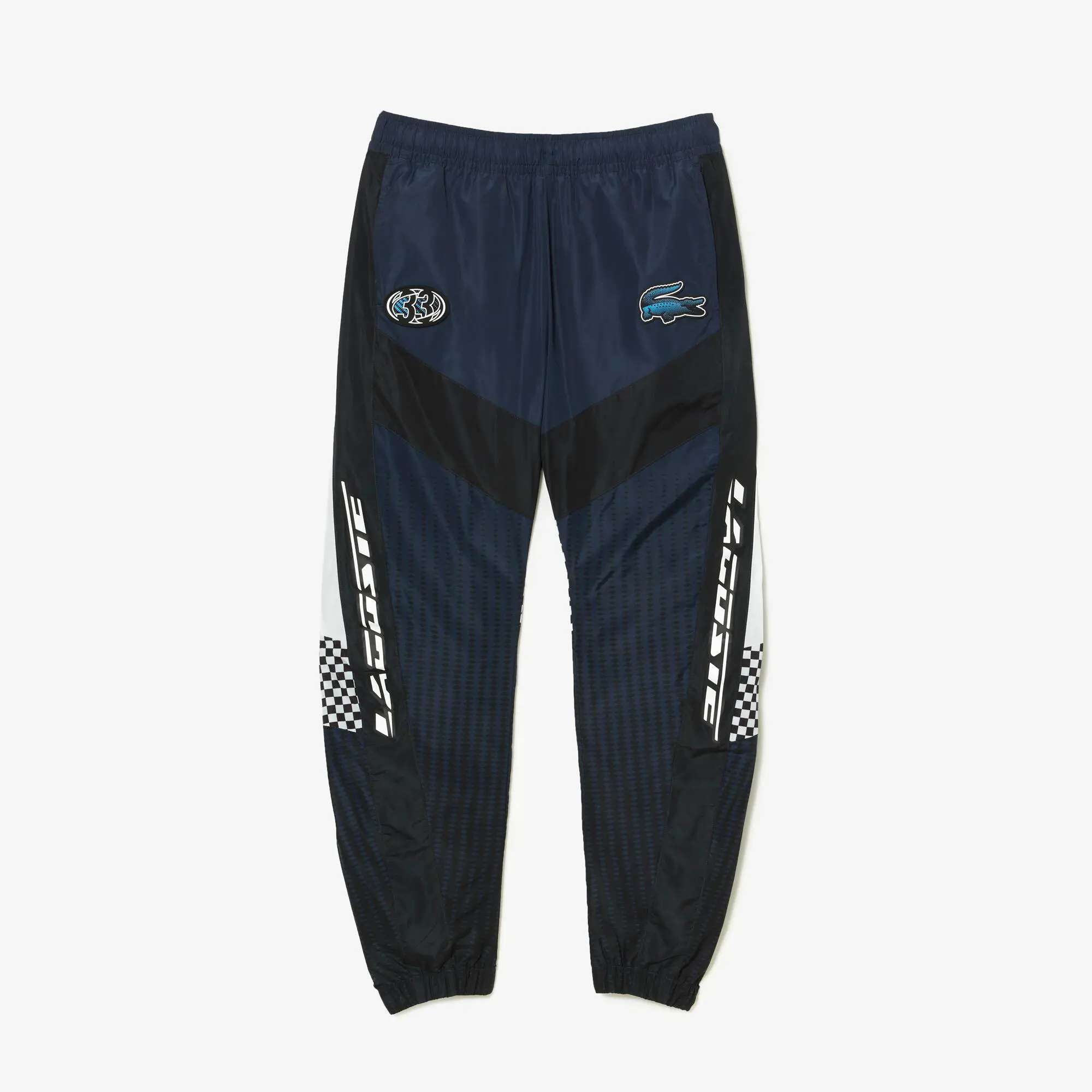 Lacoste Pantalon de survêtement homme Lacoste dégradé et imprimé damier. 2 Lacoste Pantalon de survêtement homme Lacoste dégradé et imprimé damier. 2