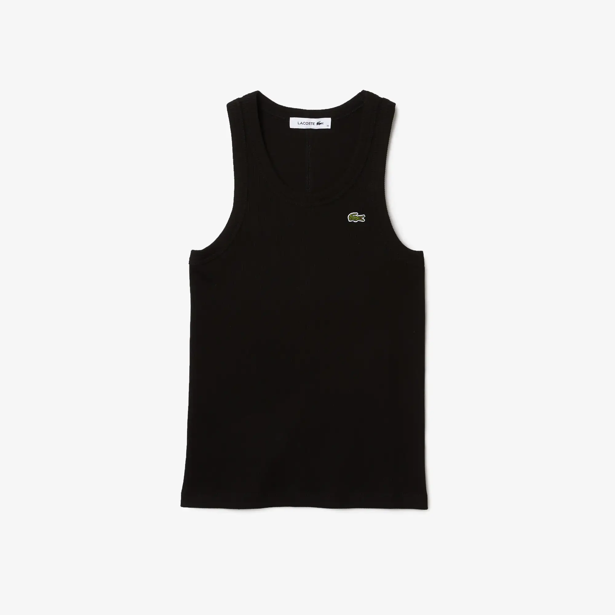Lacoste Women’s Slim Fit Organic Cotton Tank. 2