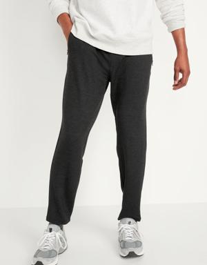 Live-In Tapered French Terry Sweatpants for Men black
