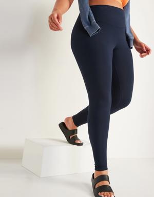 Old Navy Extra High-Waisted PowerChill Leggings blue