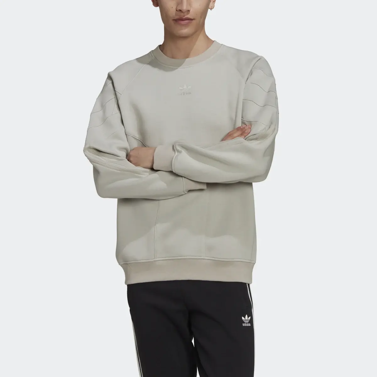 Adidas Rekive Crew Sweatshirt. 1