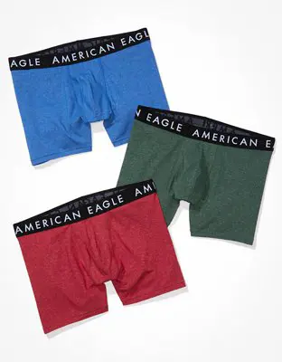 American Eagle O 4.5" Classic Boxer Brief 3-Pack. 1 American Eagle O 4.5" Classic Boxer Brief 3-Pack. 1