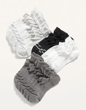 12-Pack Athletic Ankle Socks gray