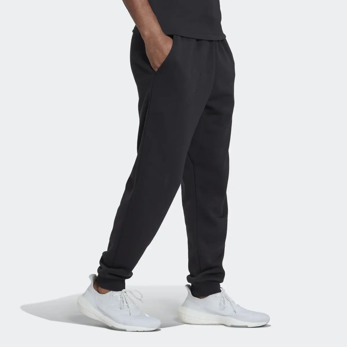 Adidas Studio Lounge Fleece Pants. 3