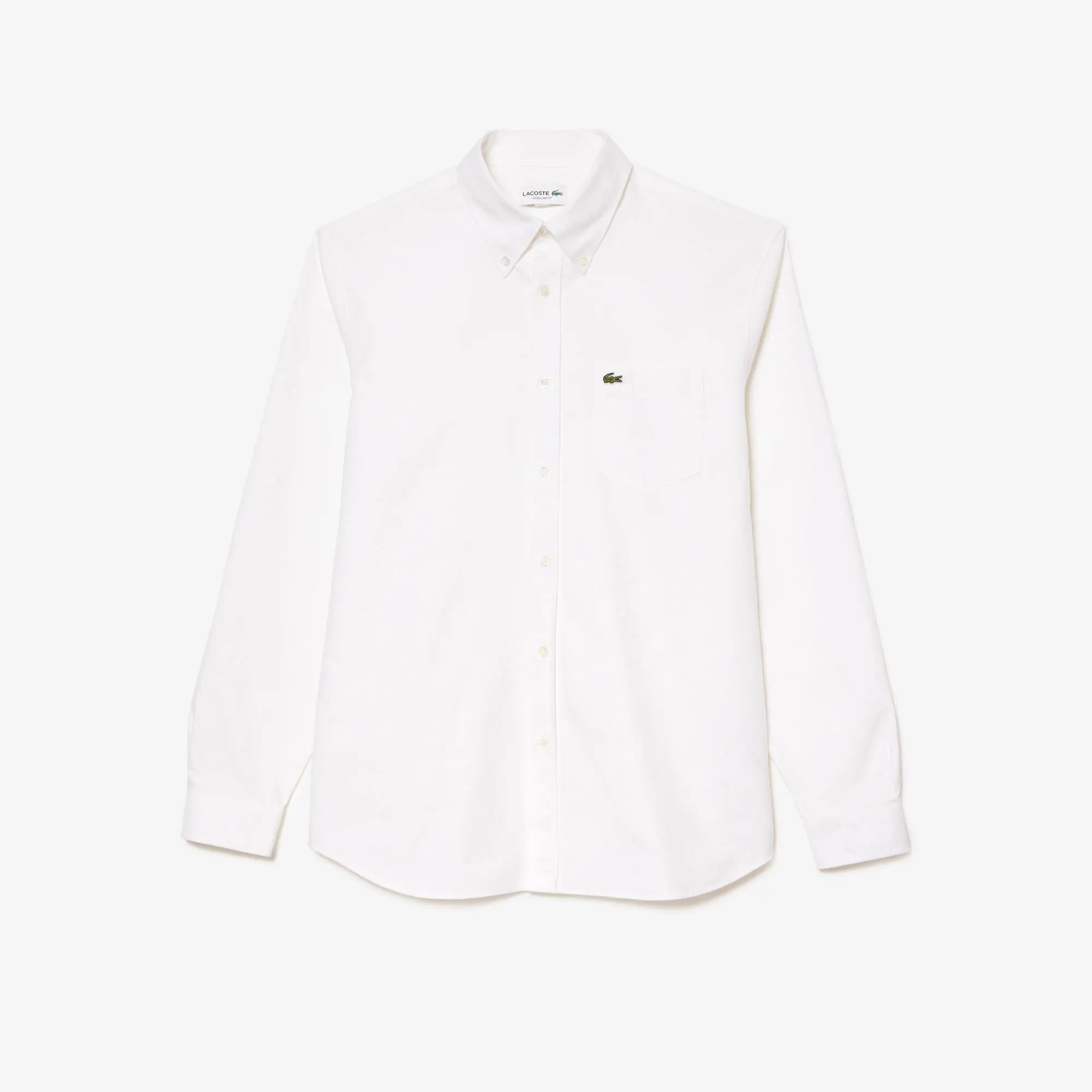 Lacoste Regular fit cotton Oxford shirt. 2