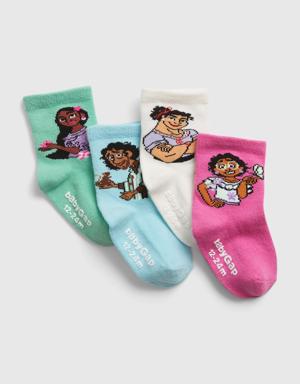 babyGap &#124 Disney Encanto Crew Socks (4-Pack) multi