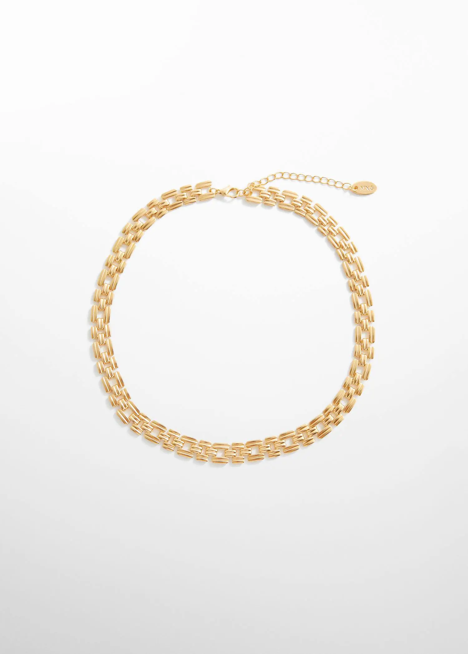 Mango Collier maillons plats. 2