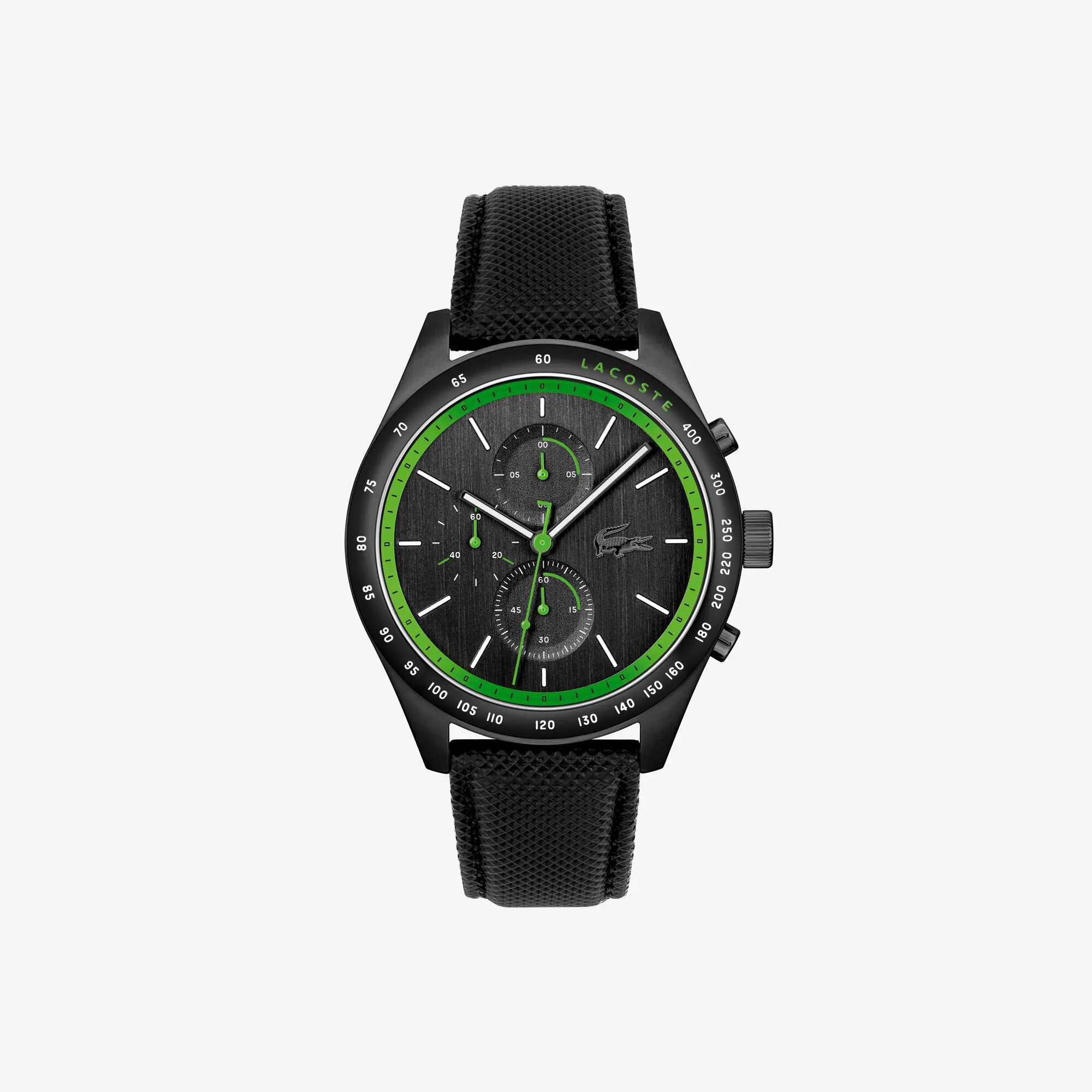 Lacoste Apext Chronograph Leather Watch. 1