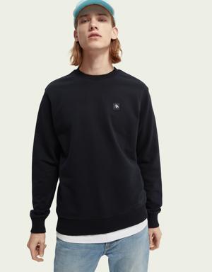 Organic cotton felpa sweatshirt