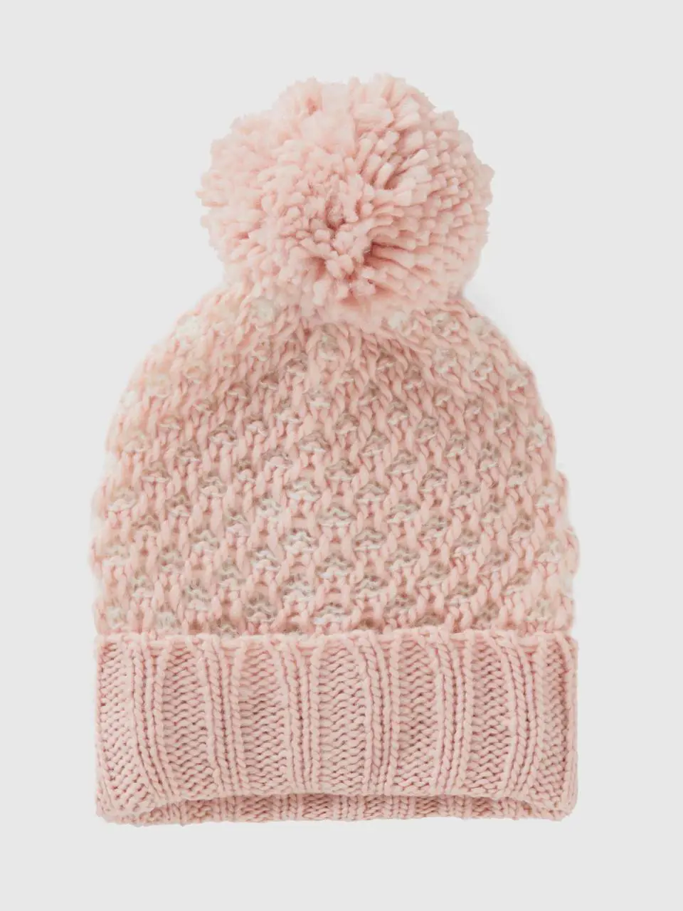 Benetton hat with pom pom. 1