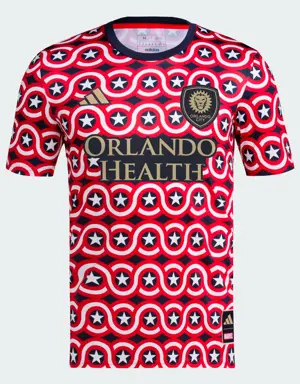 Adidas Orlando City Marvel MLS Americana Pre-Match Jersey