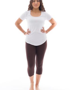 Brown - Capris - XS-S