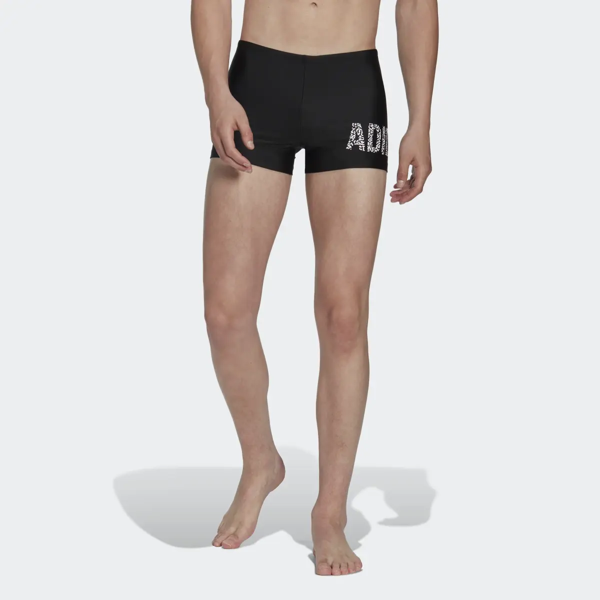 Adidas Wording Swim Boxers. 1