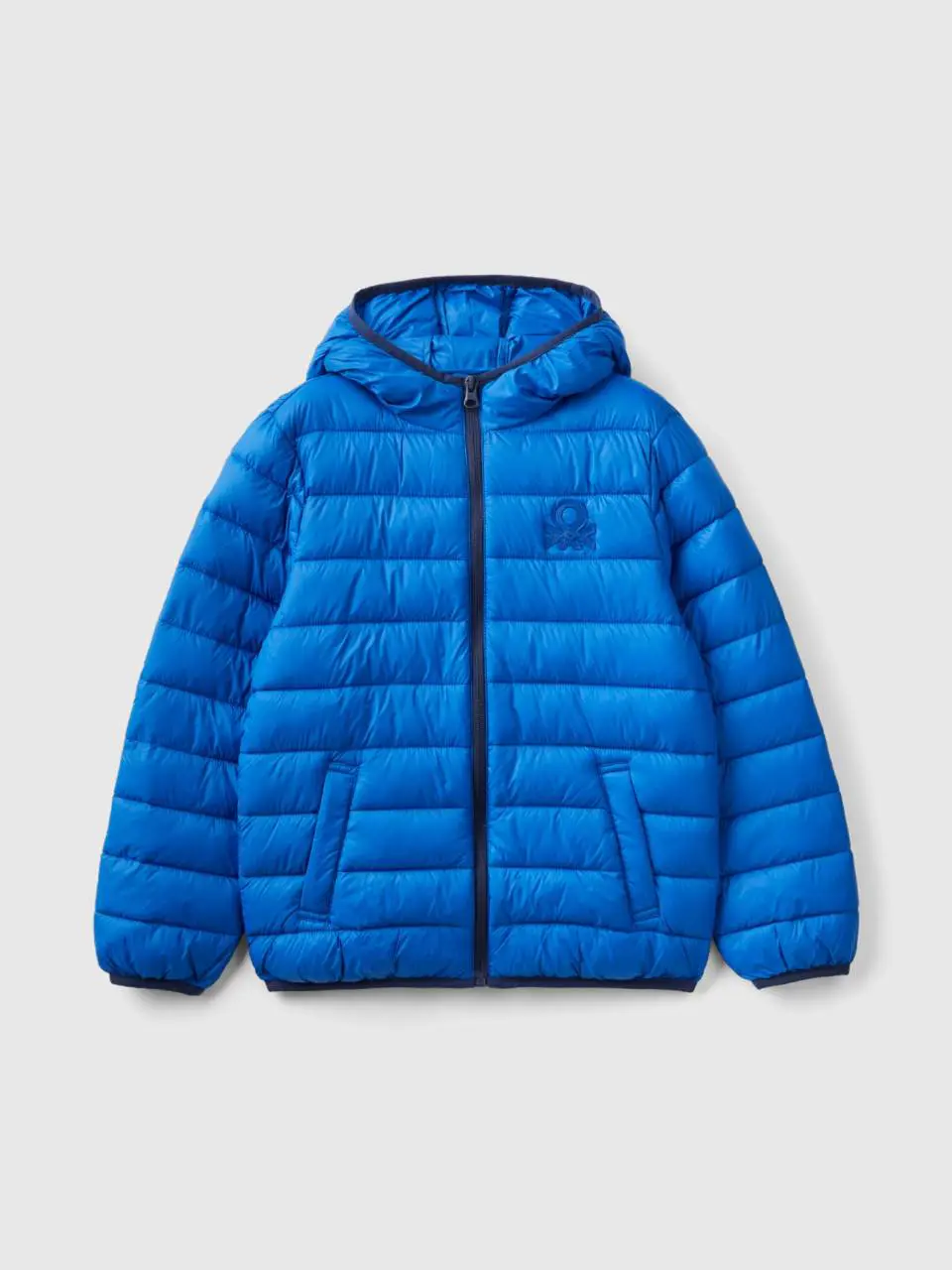 Benetton padded jacket with hood. 1