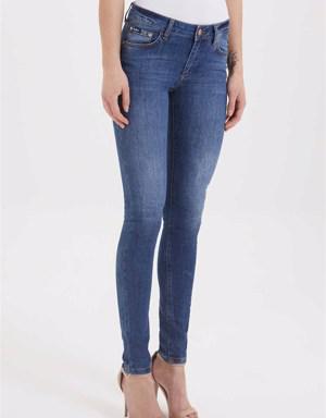 Lee Cooper Amy Kadın Skinny Midrise Fit Jean Pantolon Mid Gots. 3 Lee Cooper Amy Kadın Skinny Midrise Fit Jean Pantolon Mid Gots. 3