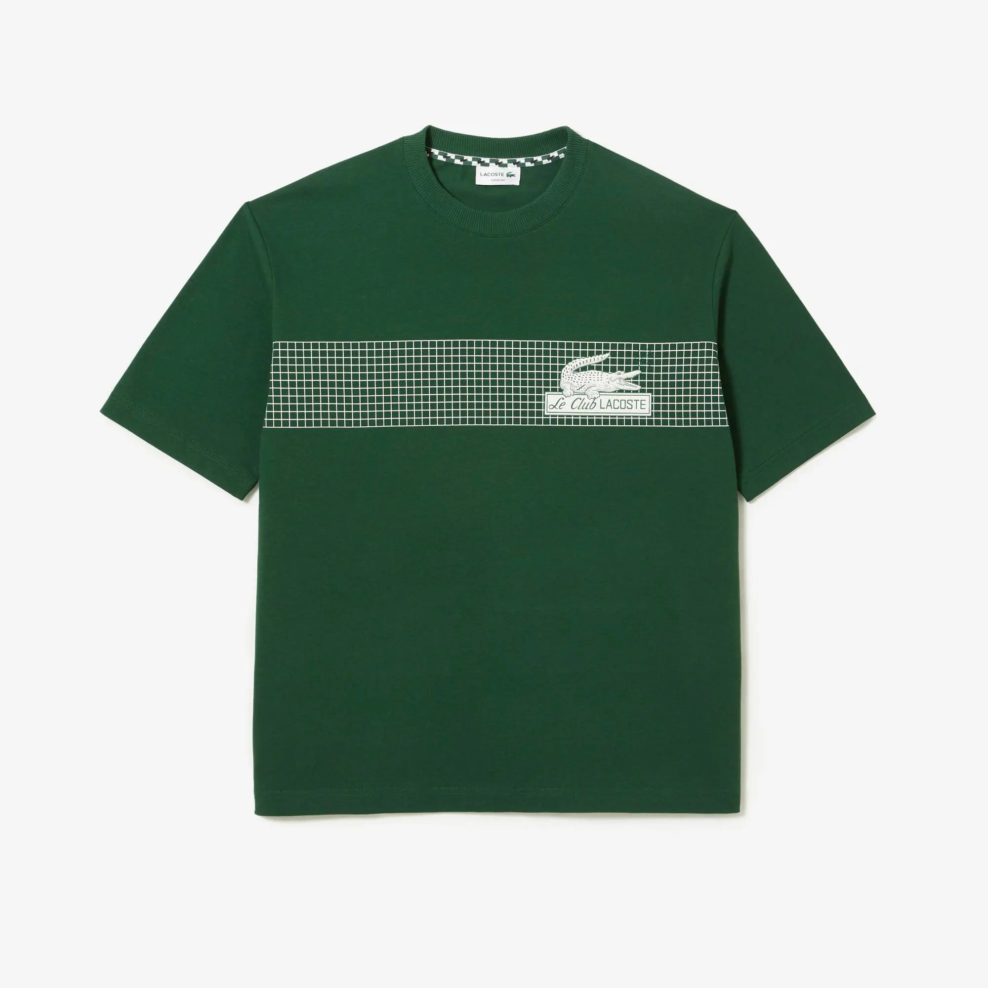Lacoste Men’s Lacoste Loose Fit Tennis Print T-shirt. 2