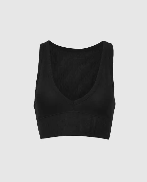 La Senza Waffle Crop Tank. 2