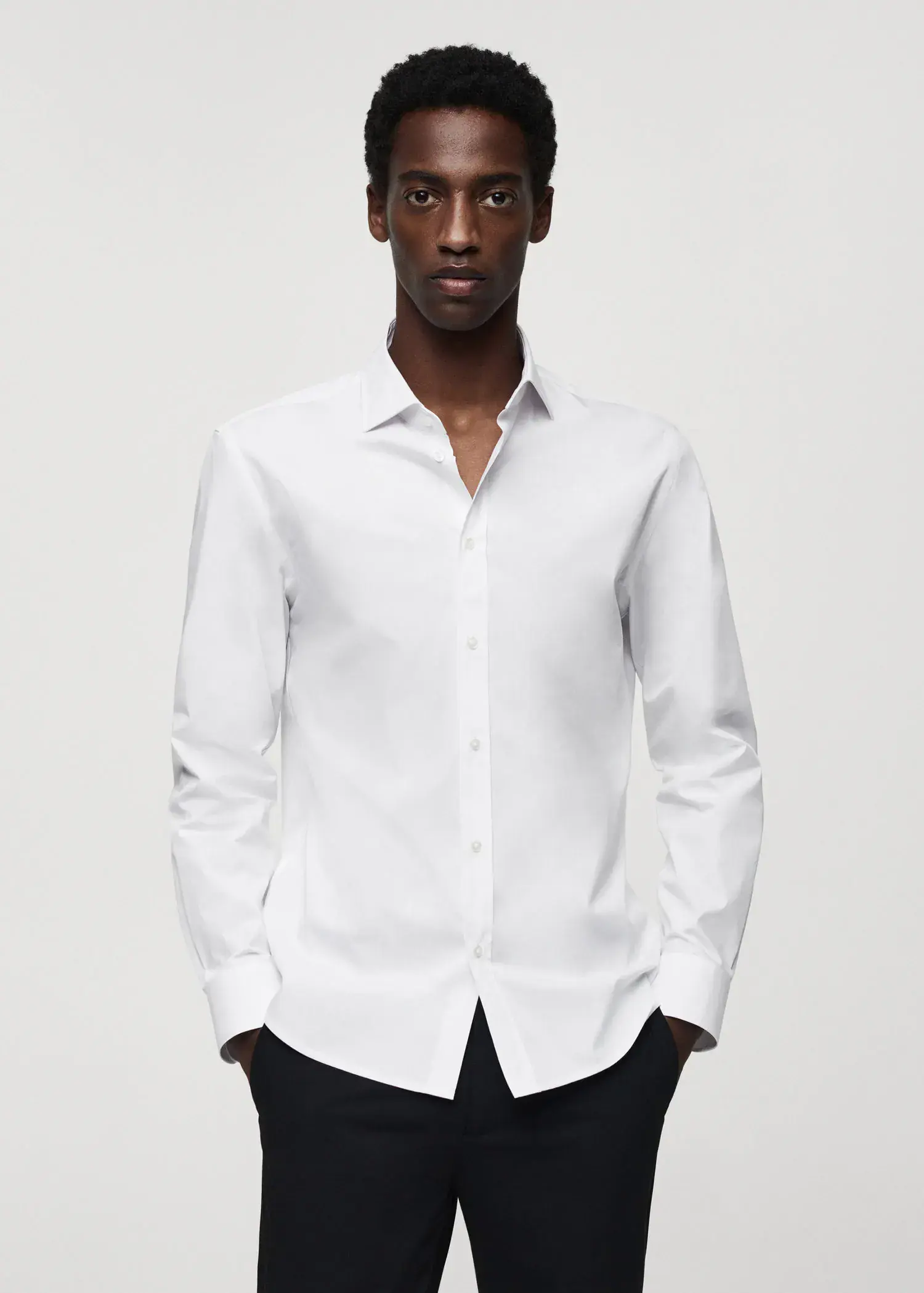 Mango Coolmax® cotton shirt. 1