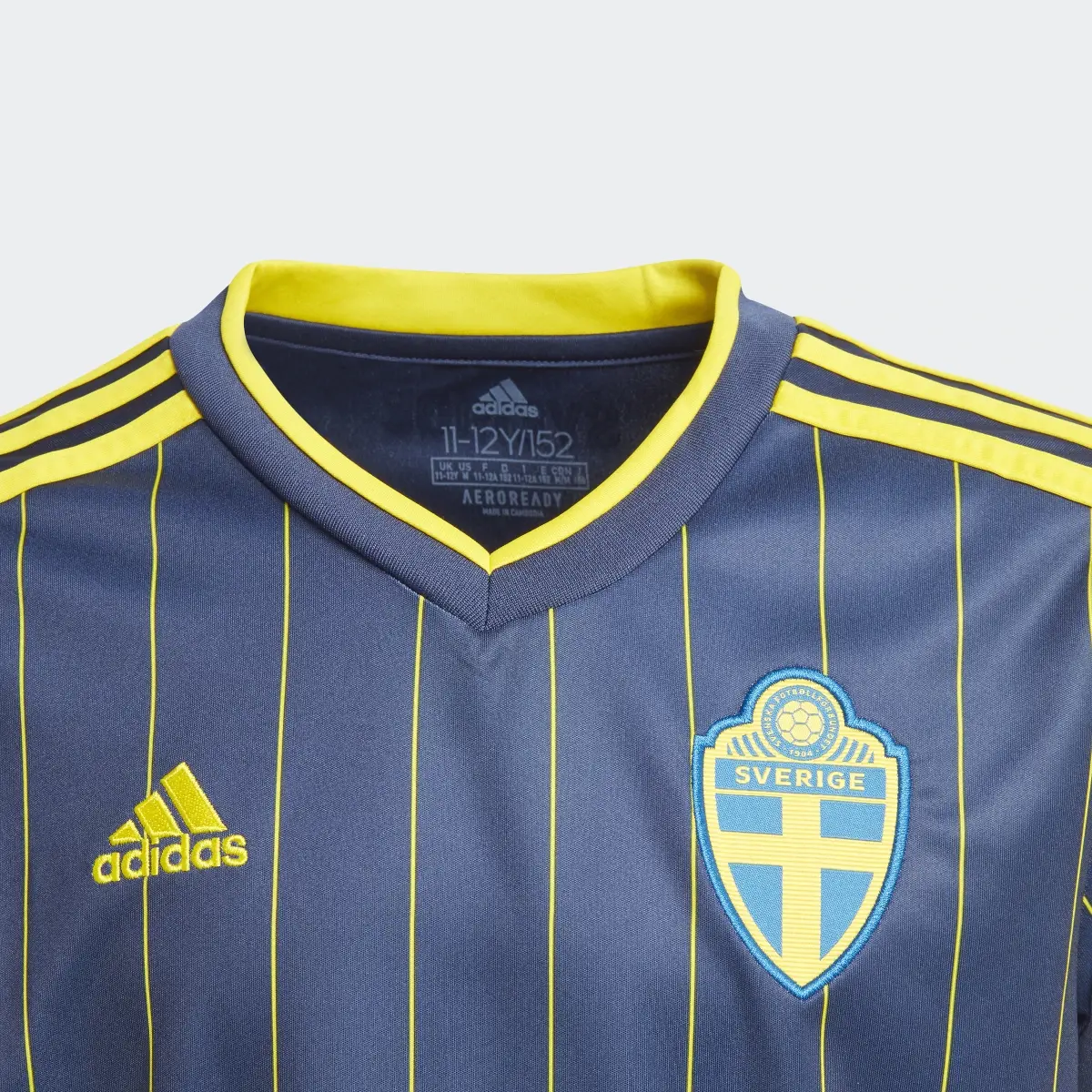 Adidas Camiseta segunda equipación Suecia. 3