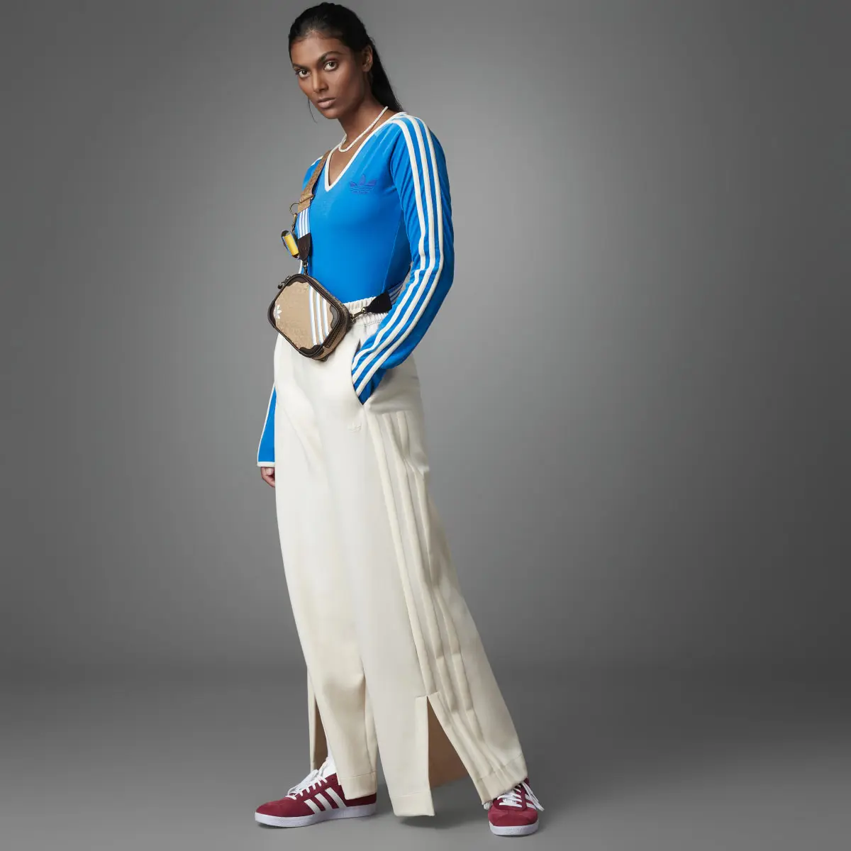 Adidas Adicolor 70s Long Sleeve Bodysuit. 3