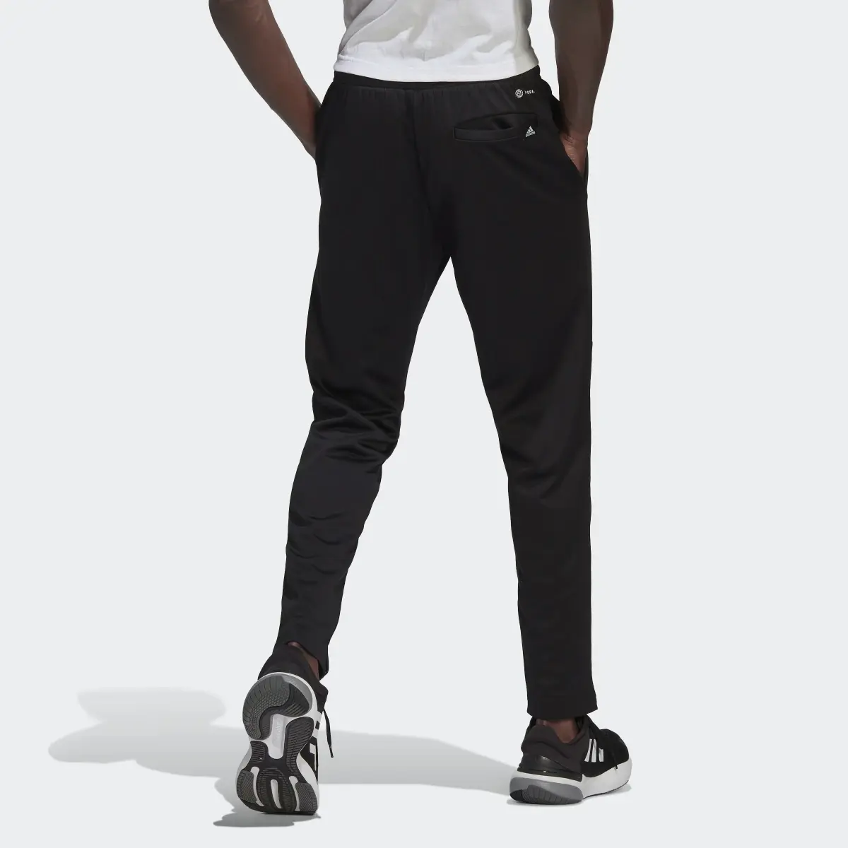 Adidas AEROREADY Game and Go Small Logo Tapered Pants. 2