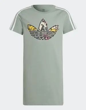 Animal Print T-Shirt-Kleid